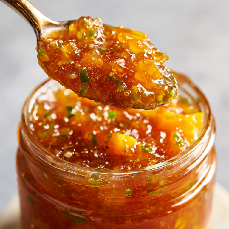 Peach Jalapeño Jam